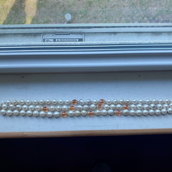 3 strand vintage necklace - Picture 5 of 8
